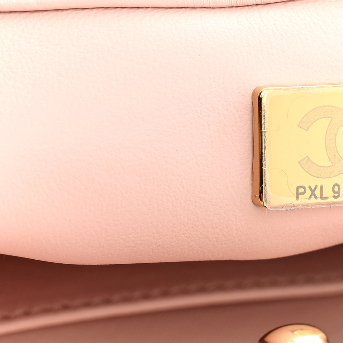 Chanel Lambskin Quilted Small Pearl Crush Hobo Light Pink 7 of 11