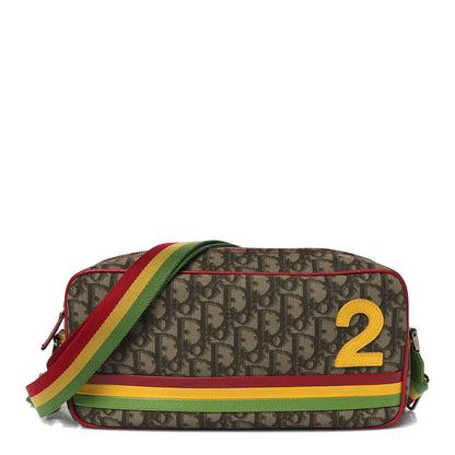 Christian Dior Monogram Rasta Messenger Bag Beige 1 of 10