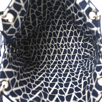 Valentino Garavani Toile Iconographe Vlogo All In Shopping Bag White Worker 6 of 11