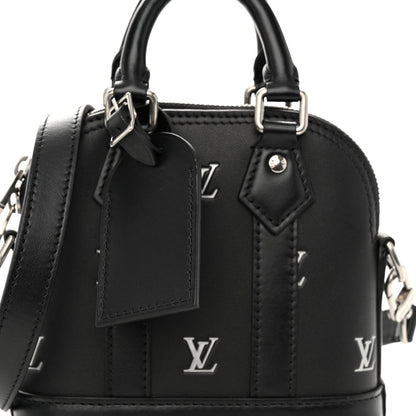 Louis Vuitton Nano Alma Black Silver 8 of 10