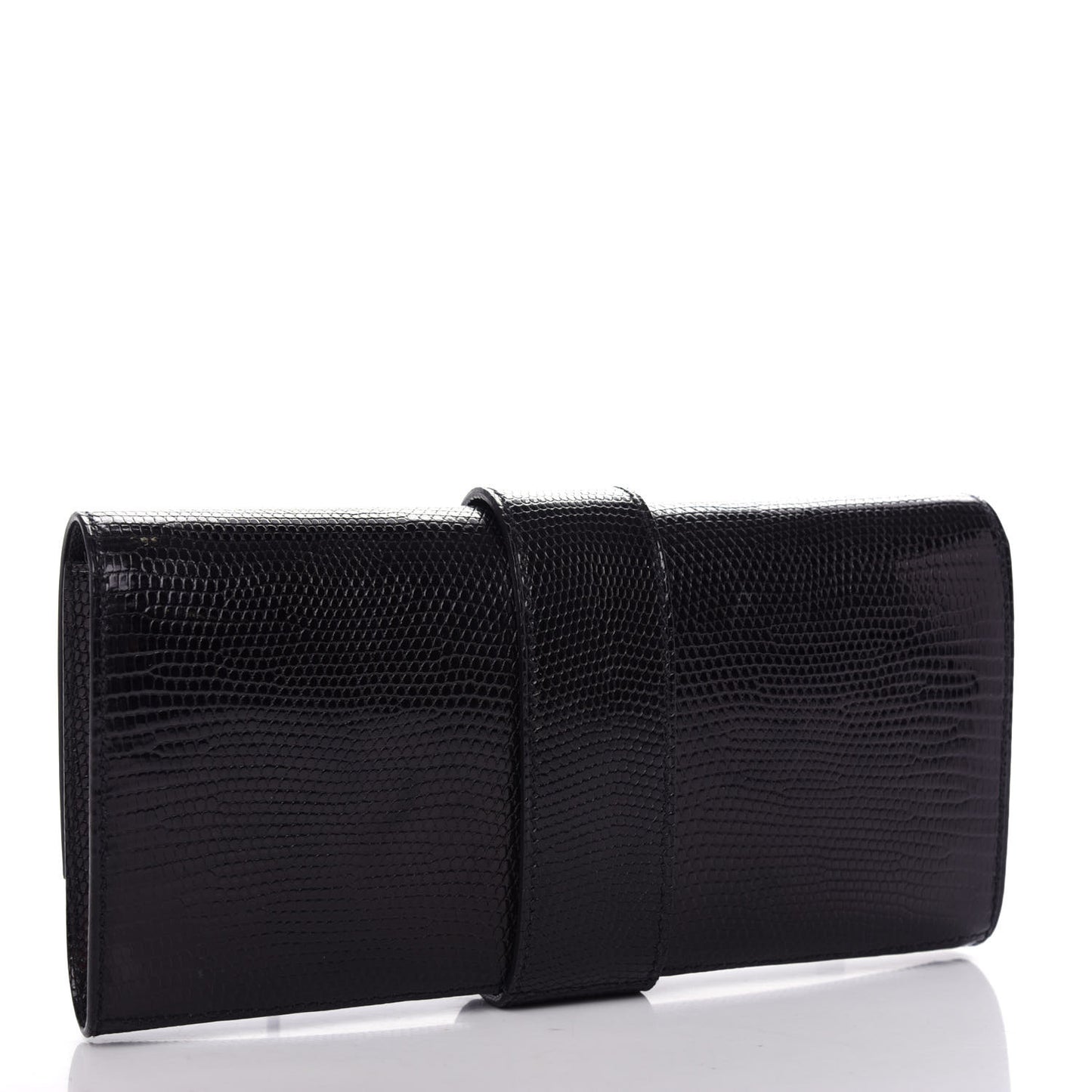 Lizard Medor Clutch 23 Black