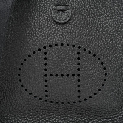 Hermes Taurillon Clemence Evelyne TPM Black 8 of 11