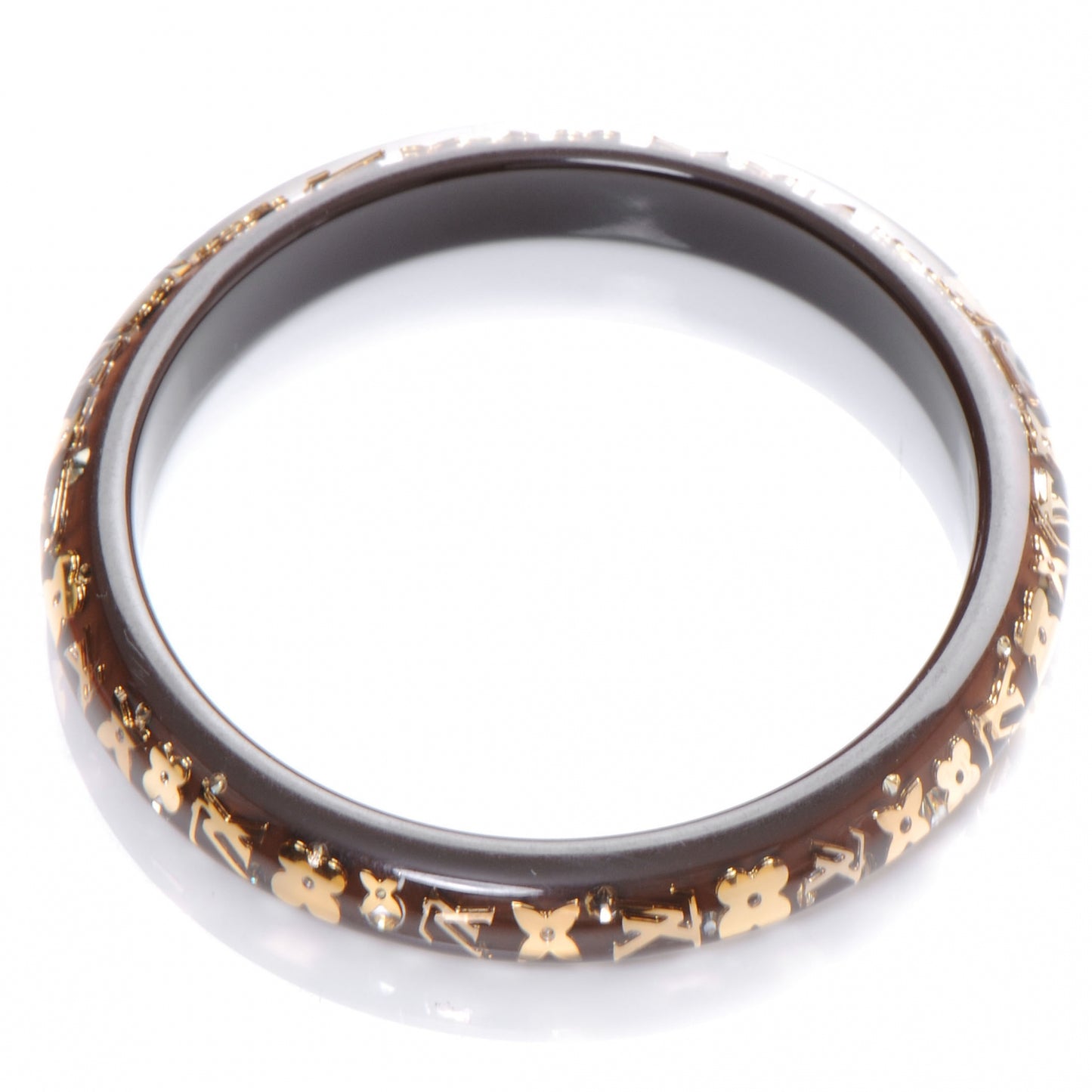 Inclusion Bracelet PM Marron