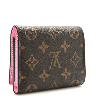 Louis Vuitton Monogram 2022 Christmas Animation Paris Victorine Wallet Pink 4 of 7