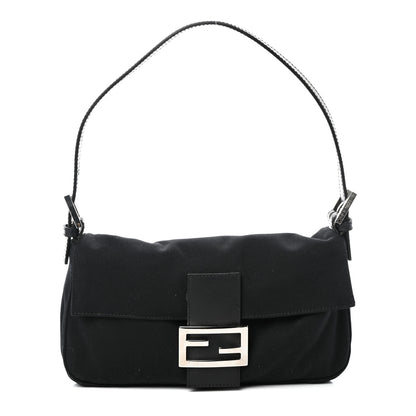 Fendi Neoprene Baguette Black 1 of 9