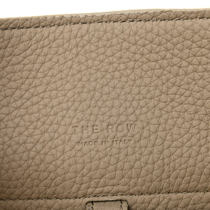 The Row Grained Calfskin Soft Margaux 10 Bag Dark Taupe 6 of 12