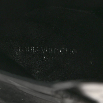 Louis Vuitton Calfskin Monogram Platform Ankle Boots 37 Black 6 of 9