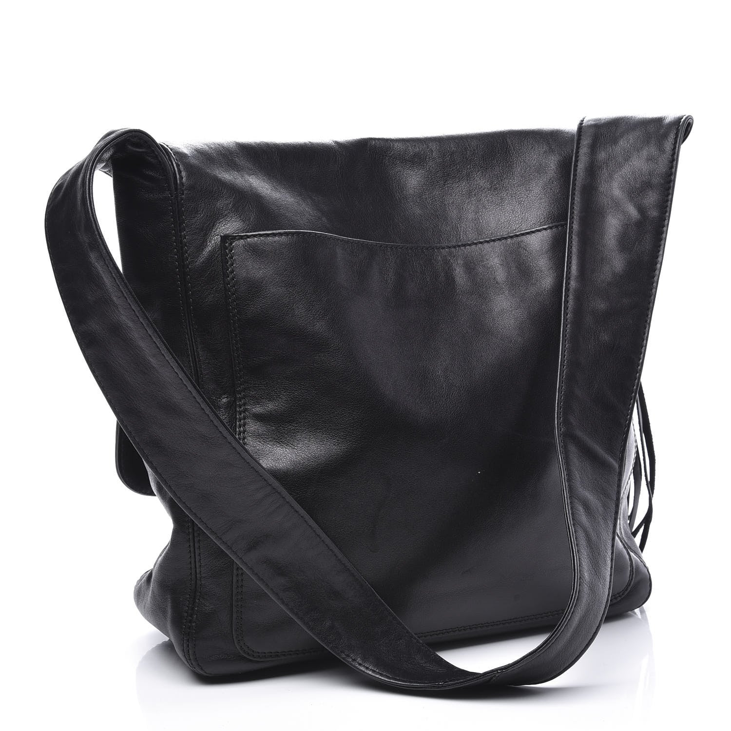 Chanel Lambskin CC Tassel Shoulder Bag Black 2 of 10