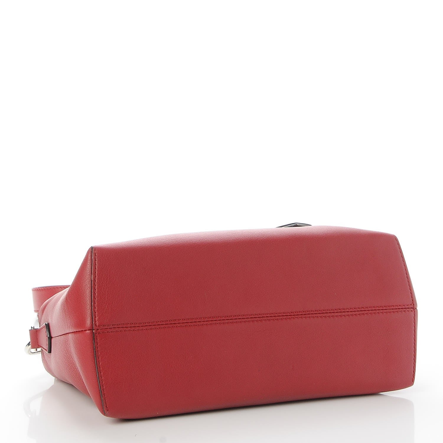 Fendi Vitello Dolce Marmol Medium By The Way Boston Bag Ciliegia 4 of 7