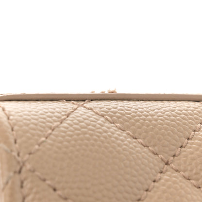 Saint Laurent Grain De Poudre Textured Mixed Matelasse Triquilt Small Monogram Satchel Dark Beige 12 of 14
