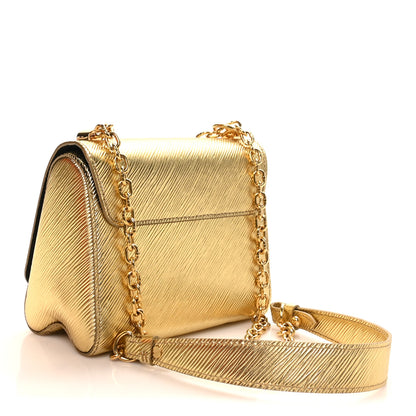 Louis Vuitton Epi Twist Shoulder Bag PM Gold 4 of 10