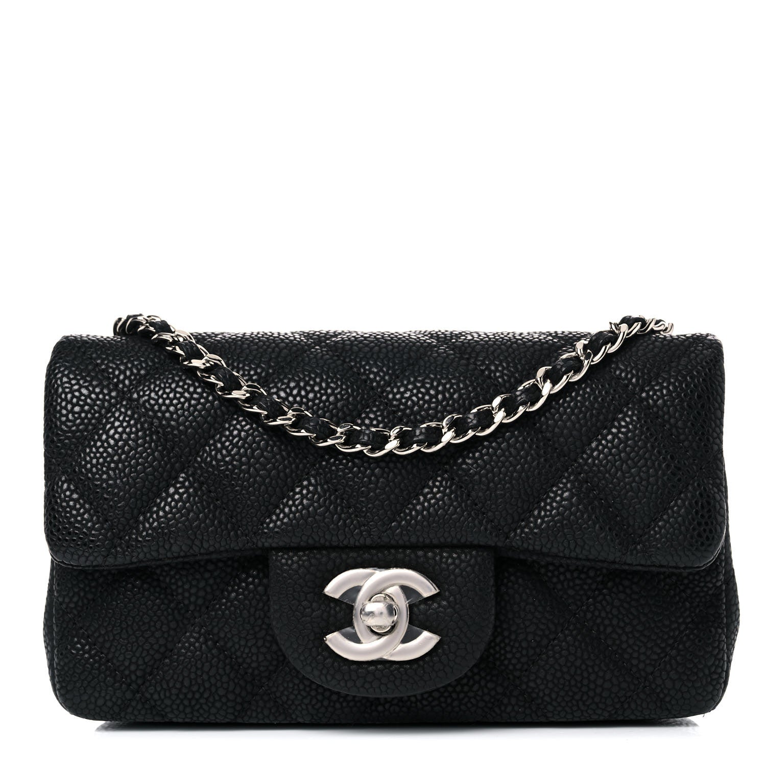 Chanel Caviar Quilted Extra Mini Flap Black 1 of 10