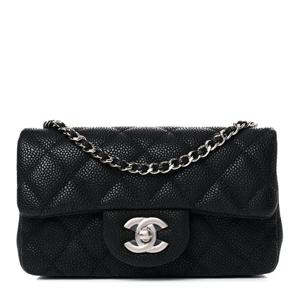 Chanel Caviar Quilted Extra Mini Flap Black 1 of 10