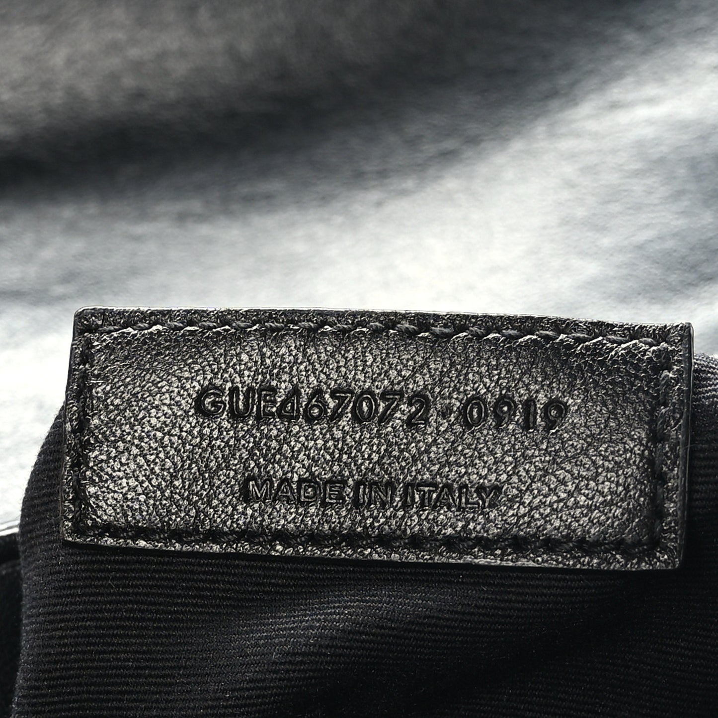 Calfskin Y Quilted Monogram Toy Loulou Crossbody Bag Black