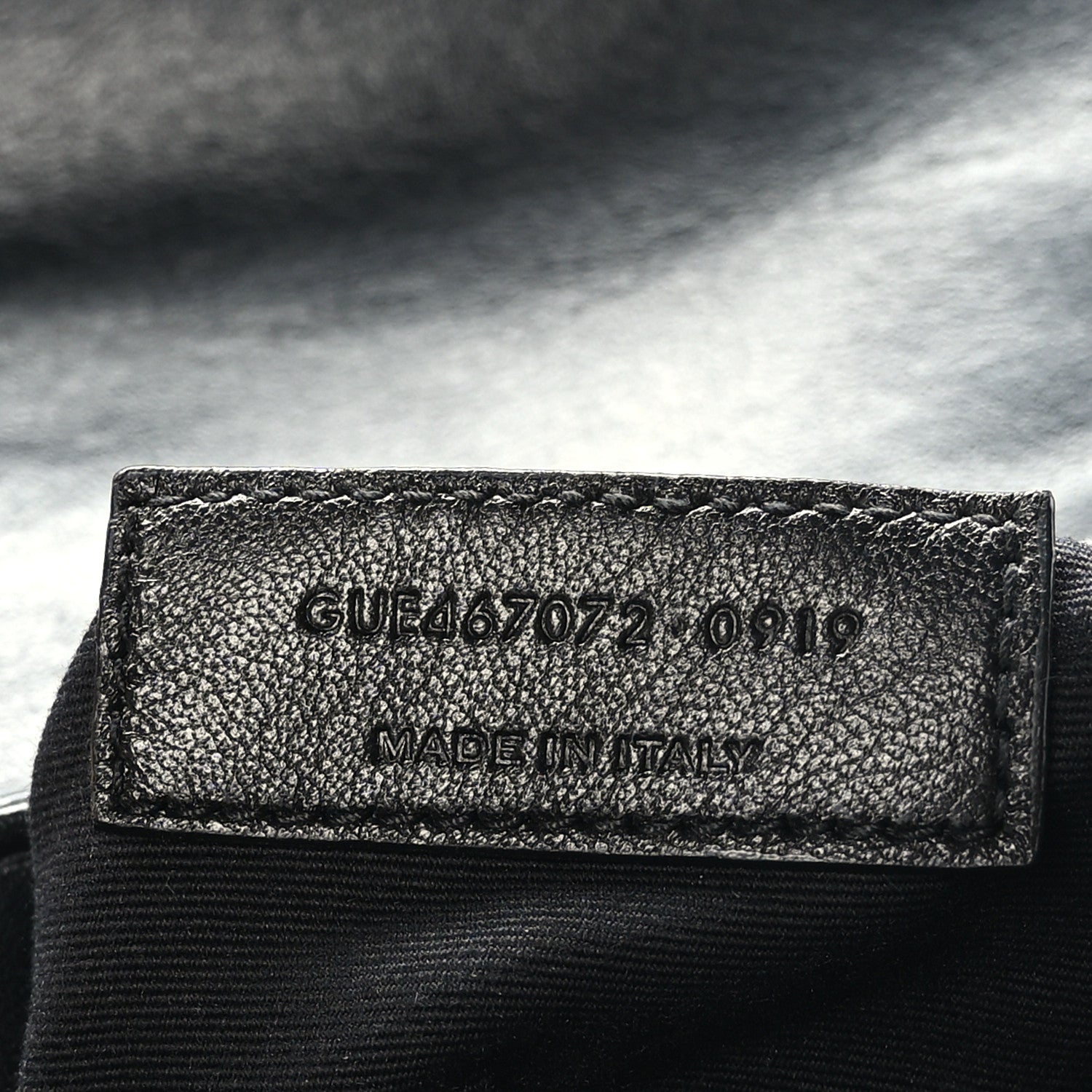 Saint Laurent Calfskin Y Quilted Monogram Toy Loulou Crossbody Bag Black 7 of 10