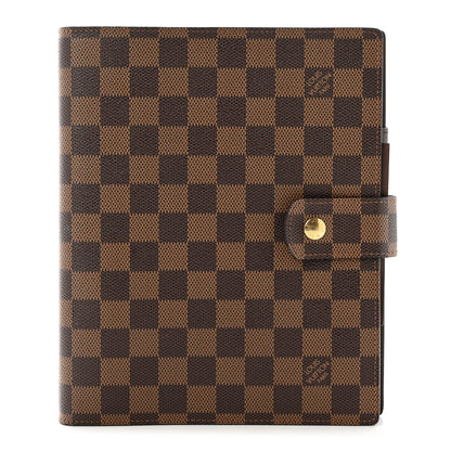 Louis Vuitton Damier Ebene Large Ring Agenda Cover 1 of 6