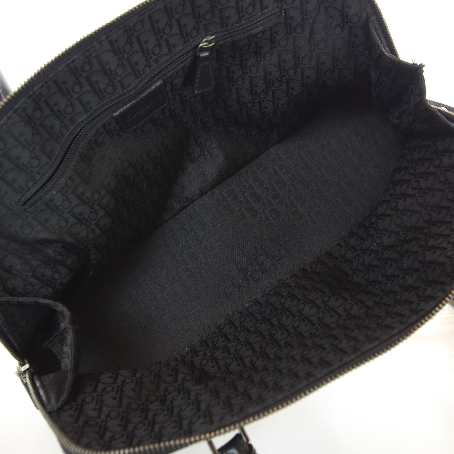 Leather Street Chic Handbag Black