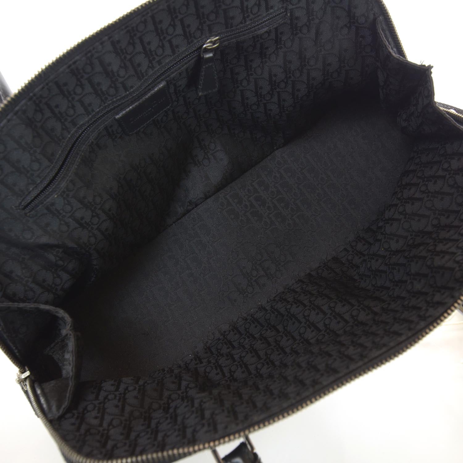 Christian Dior Leather Street Chic Handbag Black 7 of 7