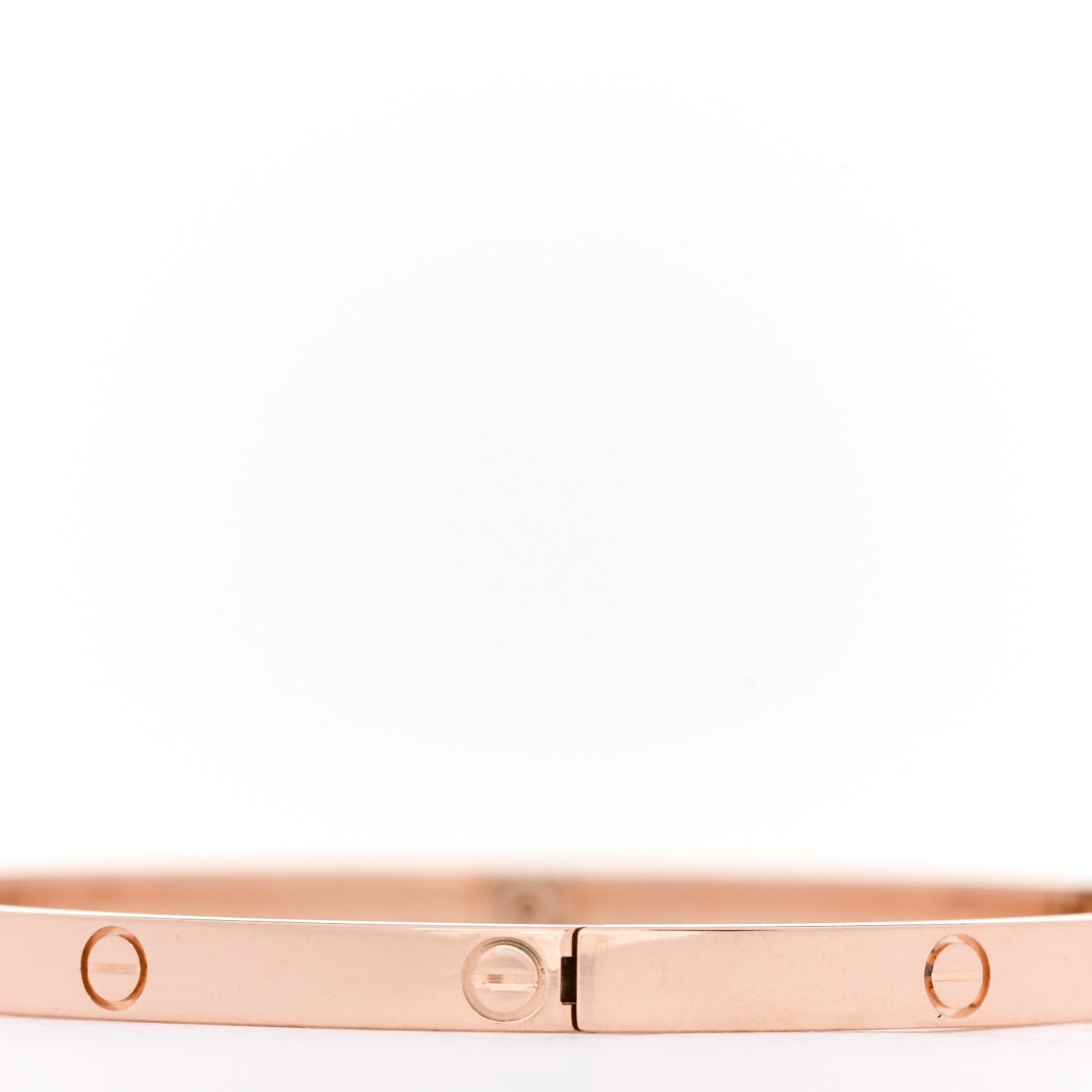 Cartier 18K Pink Gold Small LOVE Bracelet 18 4 of 6