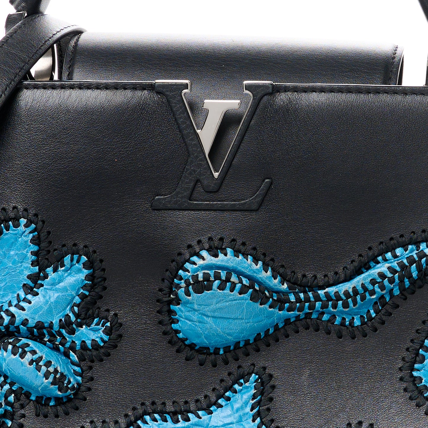 Calfskin Lambskin Artycapucines Nicholas Hlobo PM Black