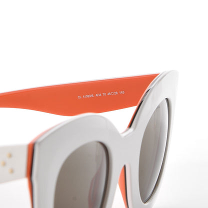 Celine Marta Sunglasses CL 41093/S White Orange 6 of 7