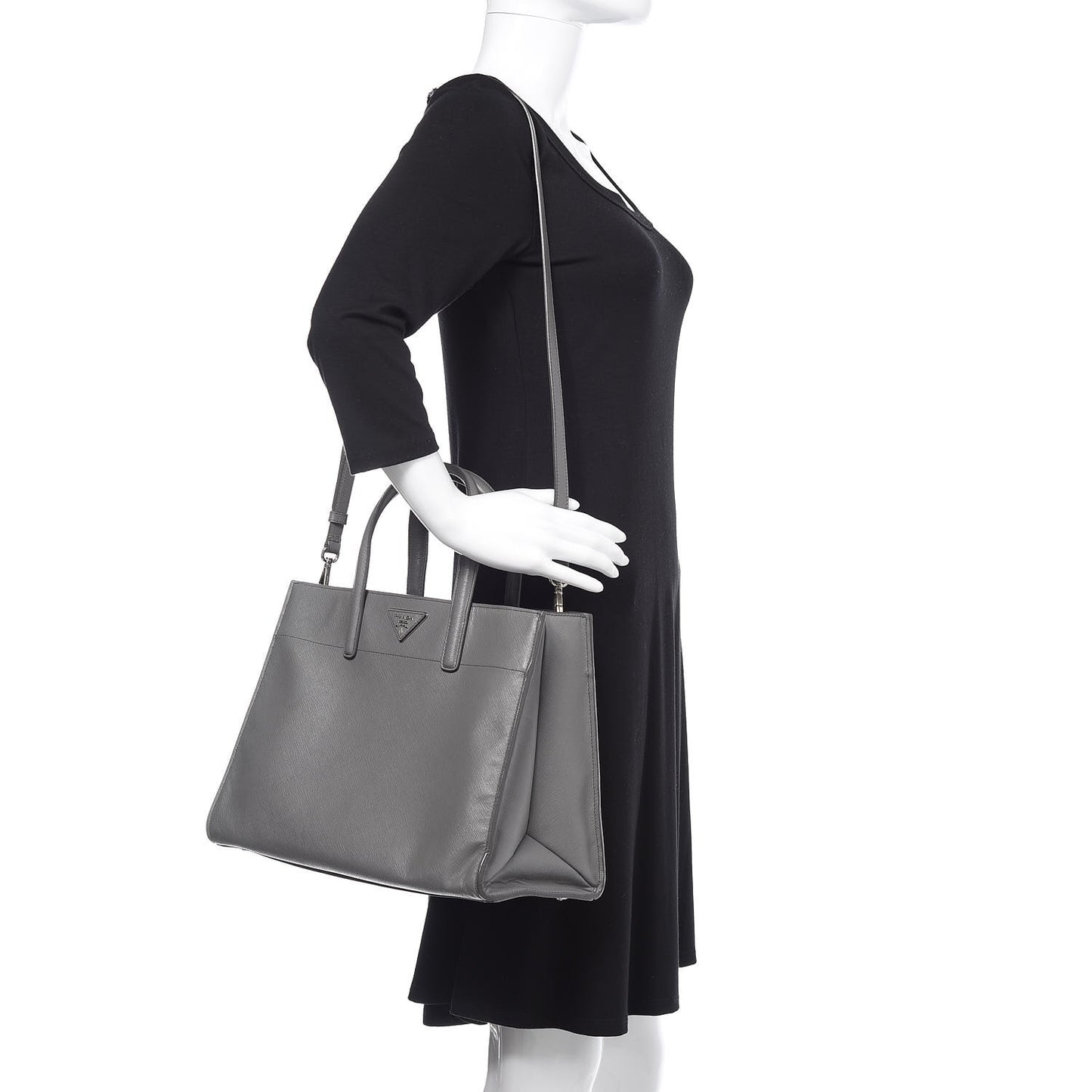 Saffiano Soft Tote Marmo