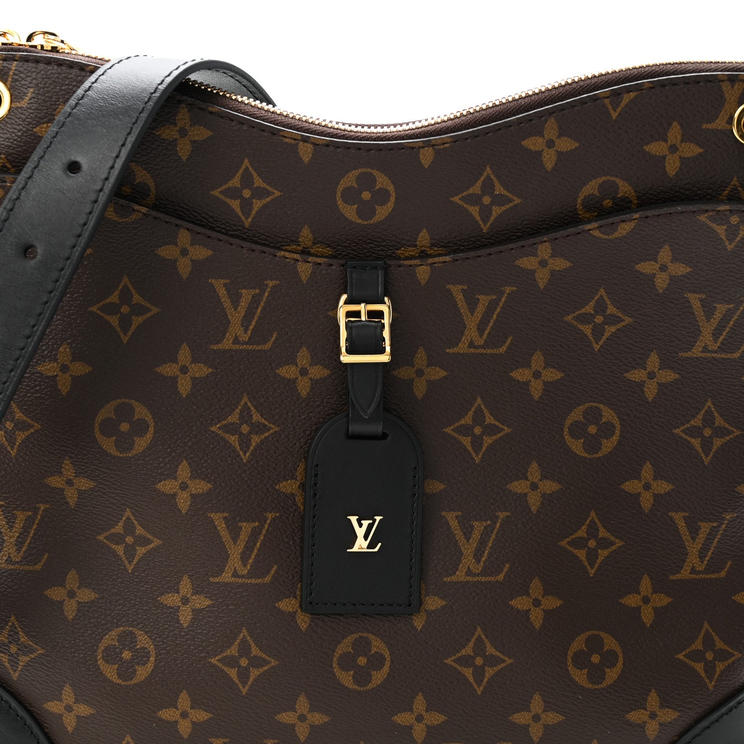 Louis Vuitton Monogram Odeon MM Black 7 of 9