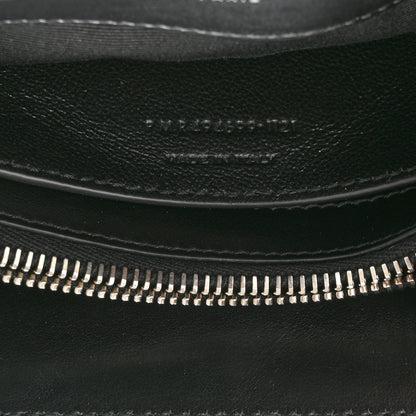 Saint Laurent Calfskin Y Quilted Monogram Small Loulou Chain Satchel Black 8 of 11