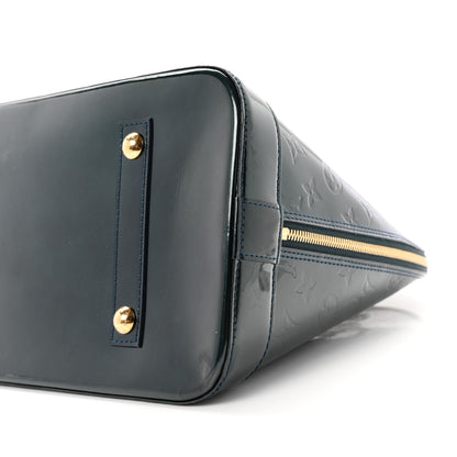 Louis Vuitton Vernis Alma GM Blue Nuit 16 of 16