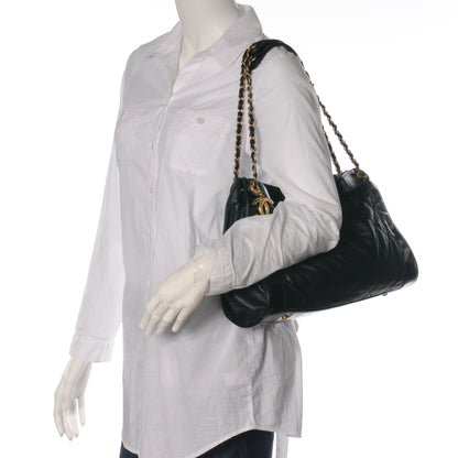 Chanel Calfskin Small In The Mix Shopping Tote Black 2 of 8