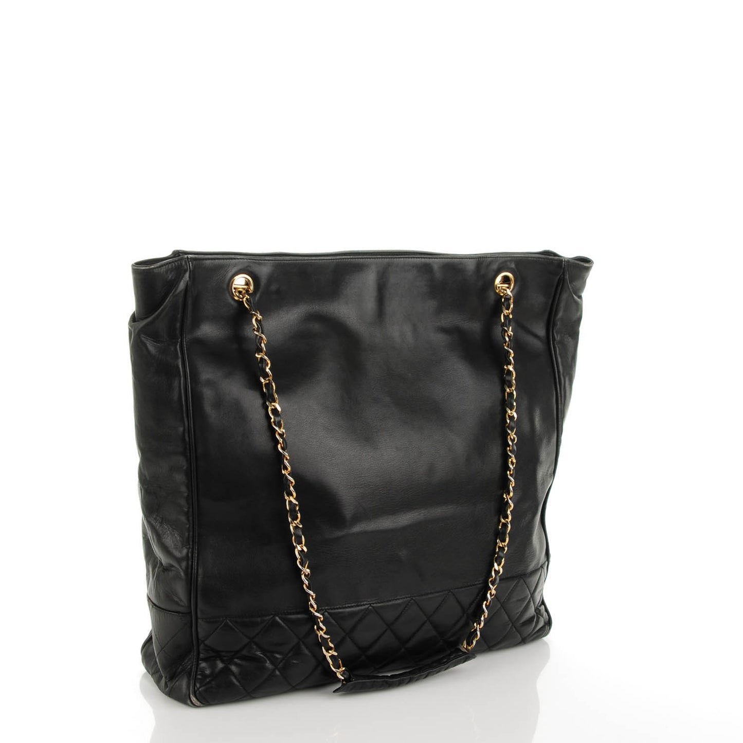 Lambskin Shopping Tote