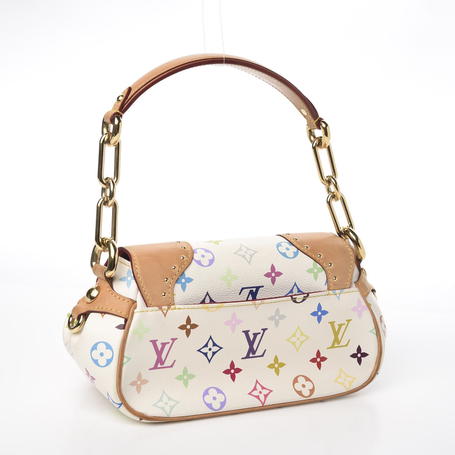 Louis Vuitton Monogram Multicolor Marilyn White 2 of 10