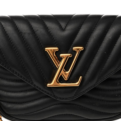 Louis Vuitton Calfskin New Wave Multi Pochette Black 7 of 14