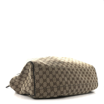 Gucci Monogram Large Sukey Tote Beige Ebony Black 4 of 11