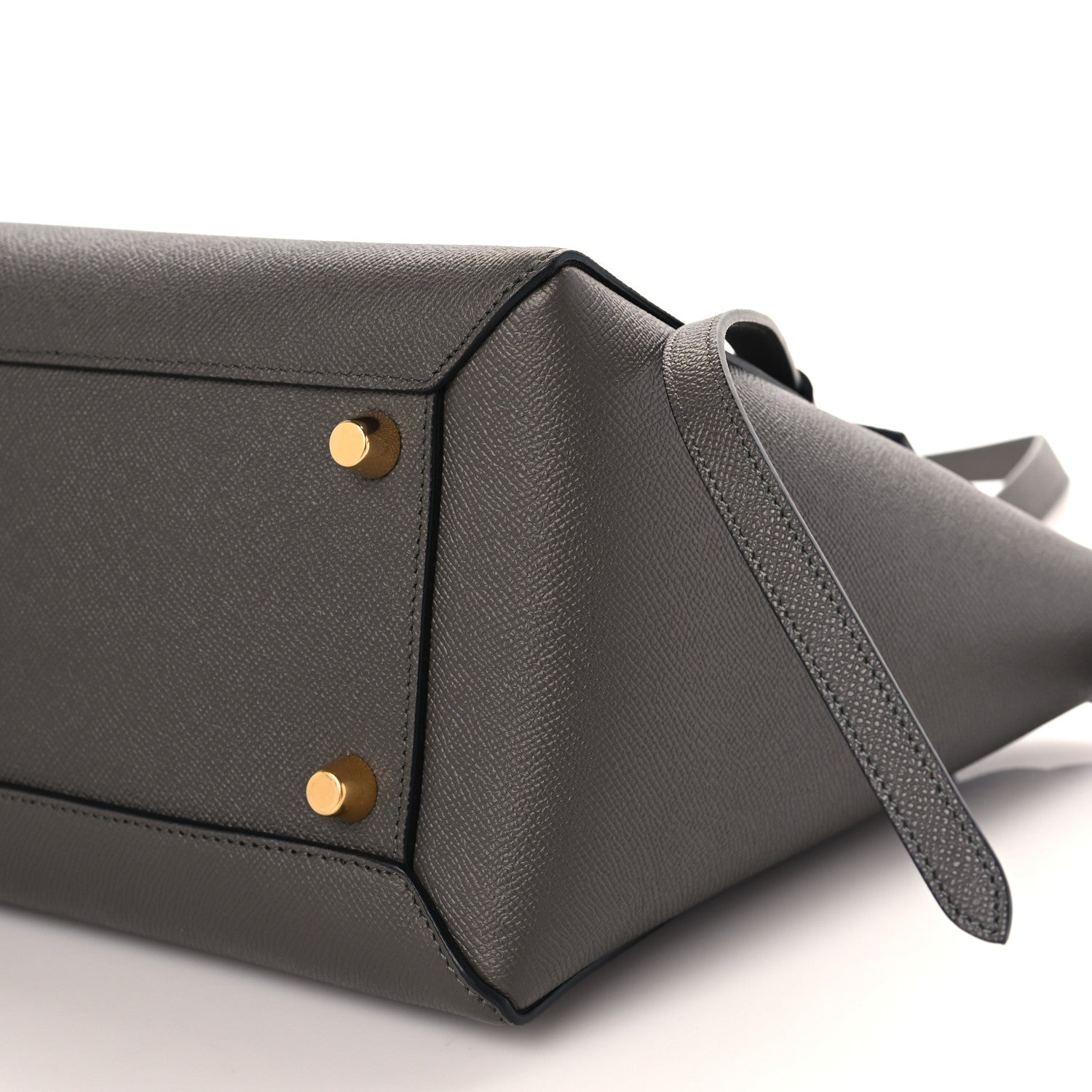 Celine Grained Calfskin Mini Belt Bag Grey 8 of 8