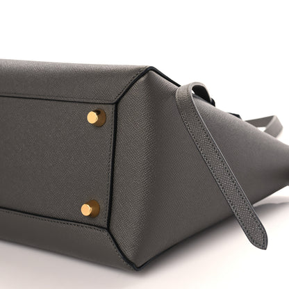 Celine Grained Calfskin Mini Belt Bag Grey 8 of 8