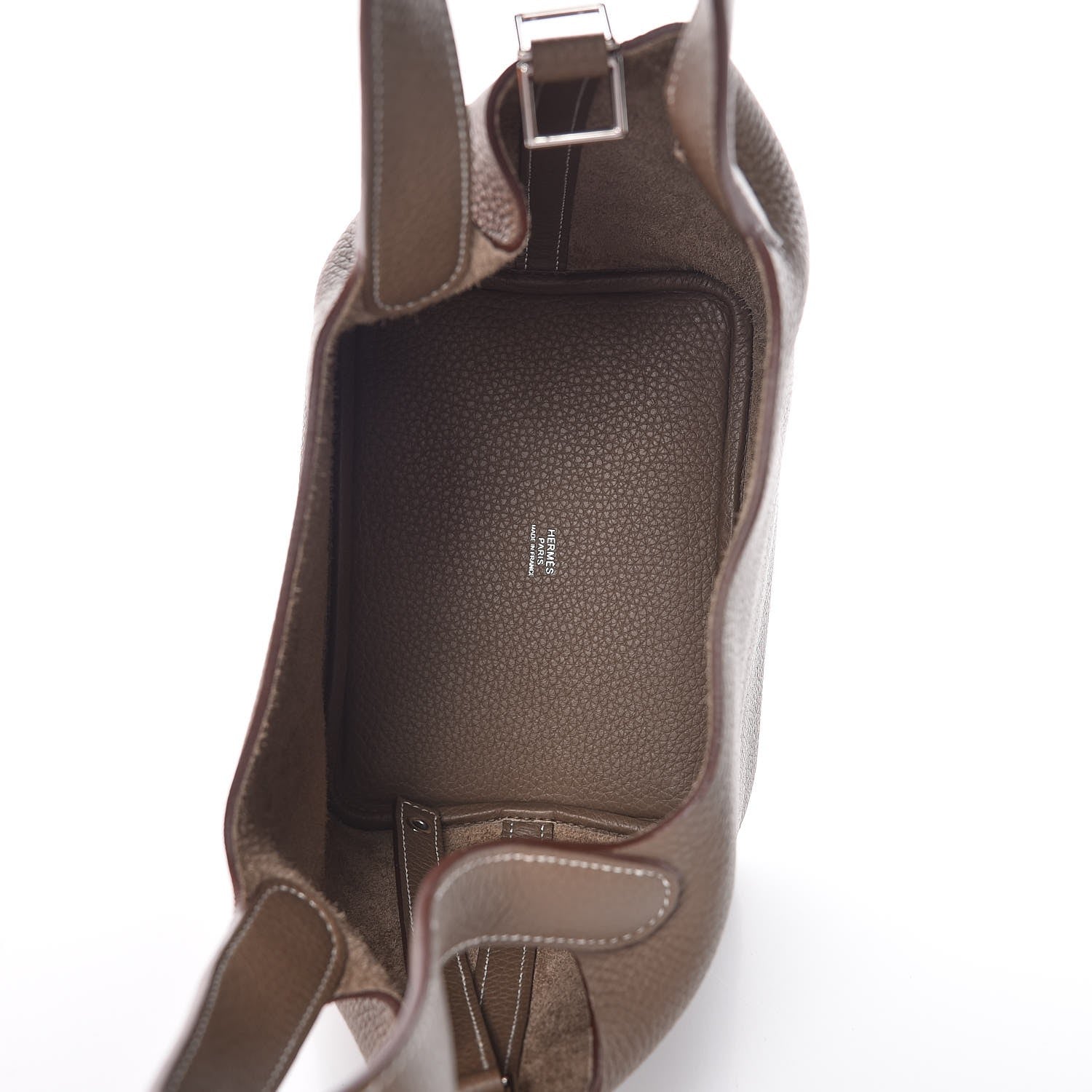 Hermes Taurillon Clemence Picotin Lock 18 PM Etoupe 5 of 8