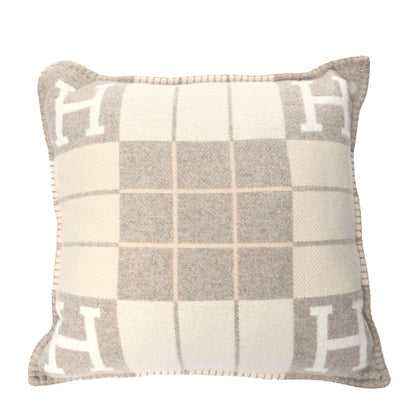 Hermes Wool Cashmere Avalon III Pillow PM Coco Camomille 1 of 4