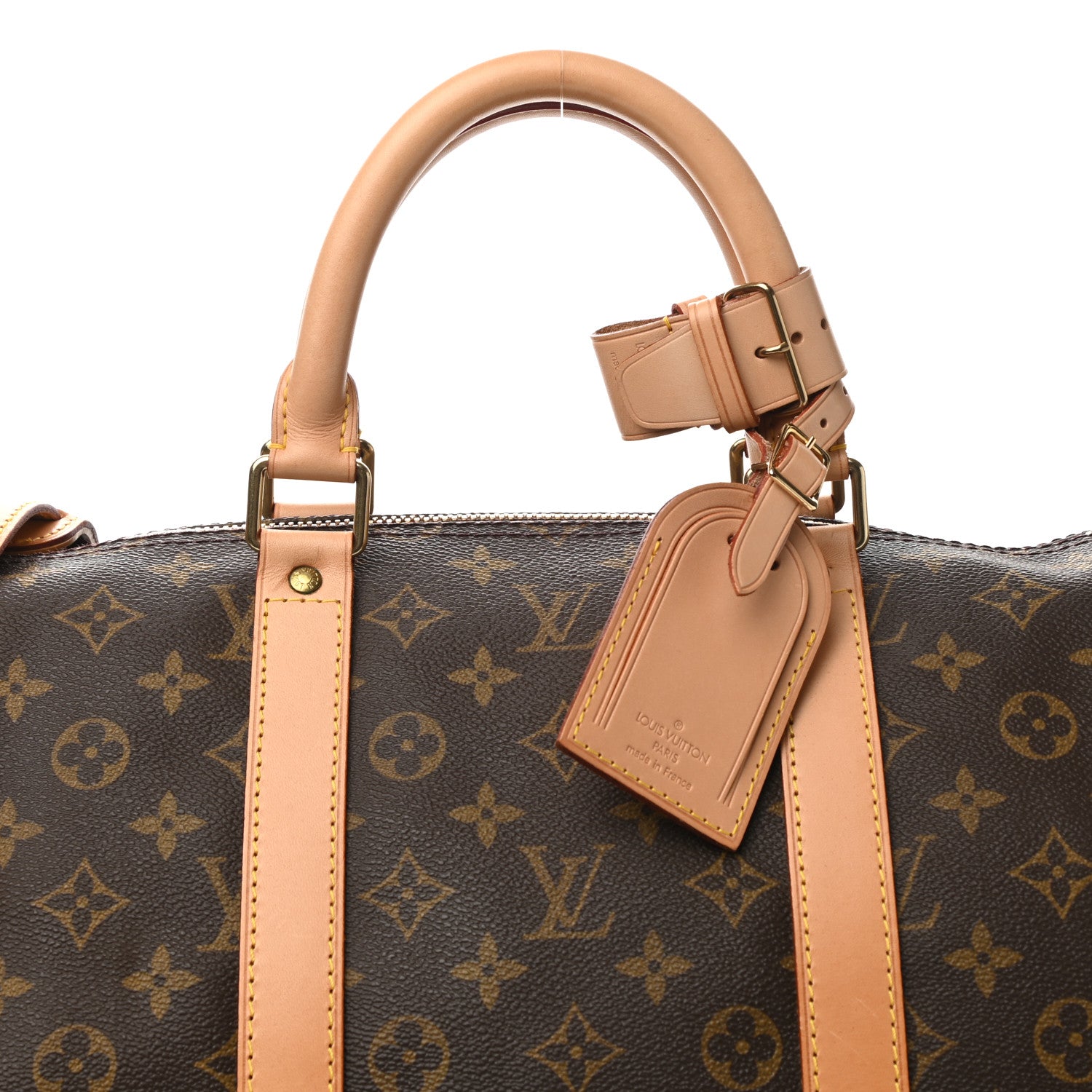 Louis Vuitton Monogram Keepall Bandouliere 55 9 of 12