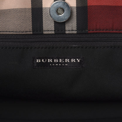 Burberry Canvas Check Tote Red 5 of 15