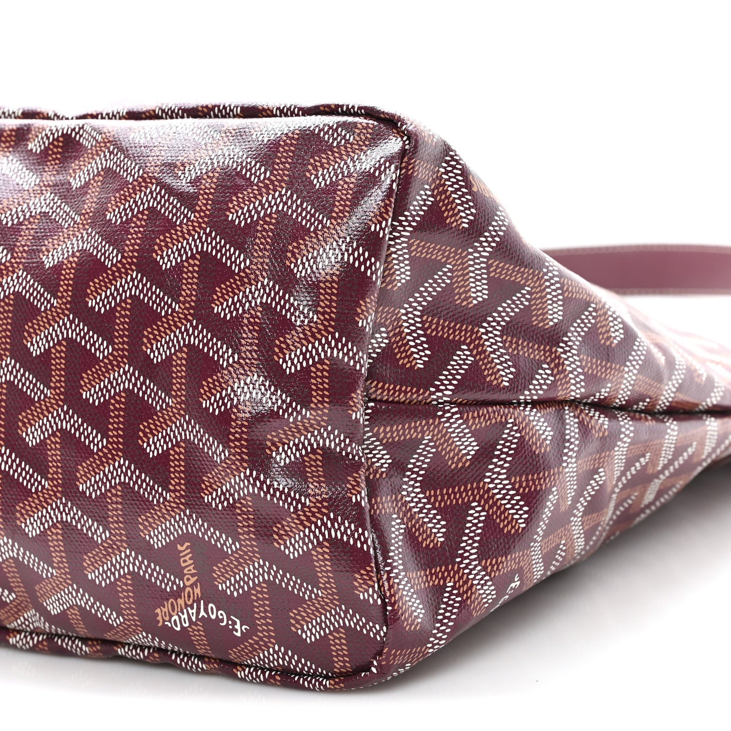 Goyardine Boheme Hobo Burgundy