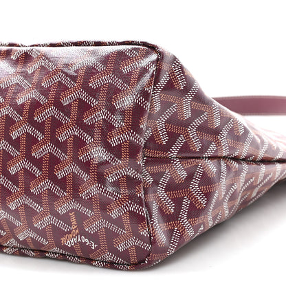 Goyard Goyardine Boheme Hobo Burgundy 11 of 11