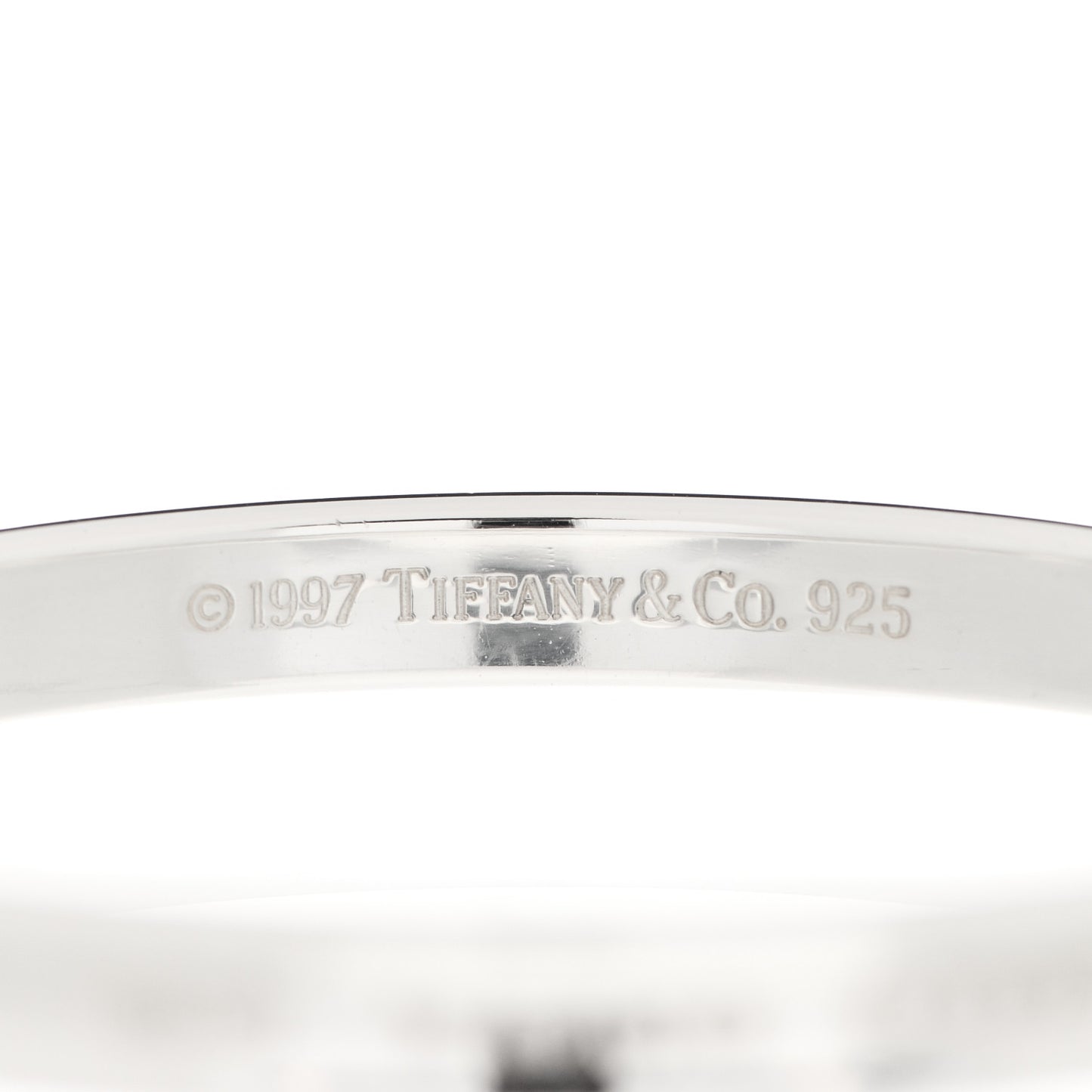 Sterling Silver Narrow 1837 Bangle Bracelet