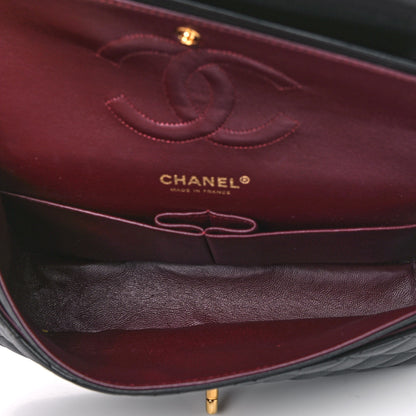 Chanel Lambskin Quilted Medium Double Flap Black 5 of 16