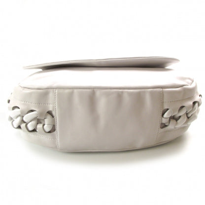 Chanel Leather Modern Chain Flap White 4 of 13