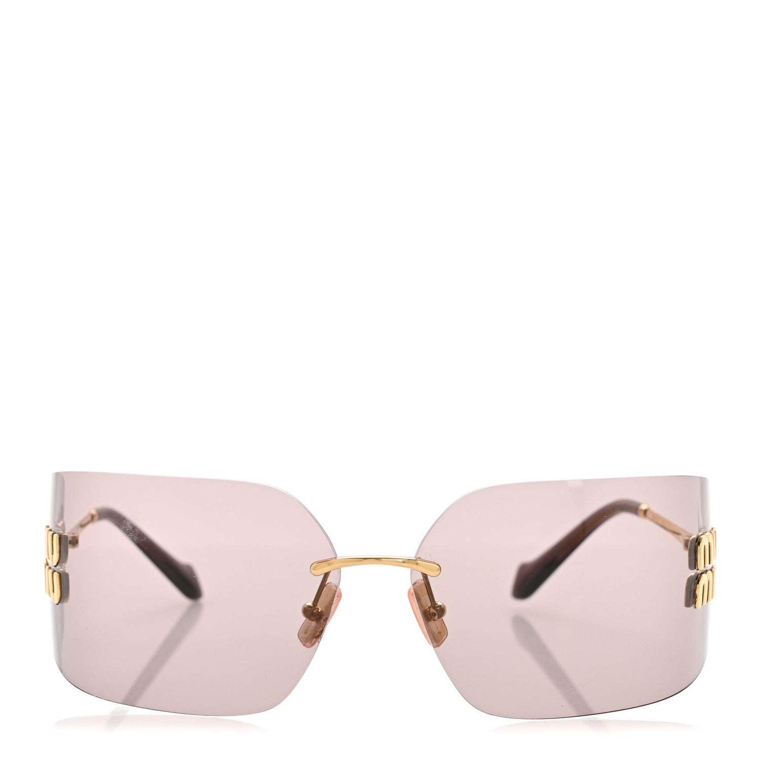 Miu Miu Metal Runway Sunglasses SMU54Y Mauve 2 of 8
