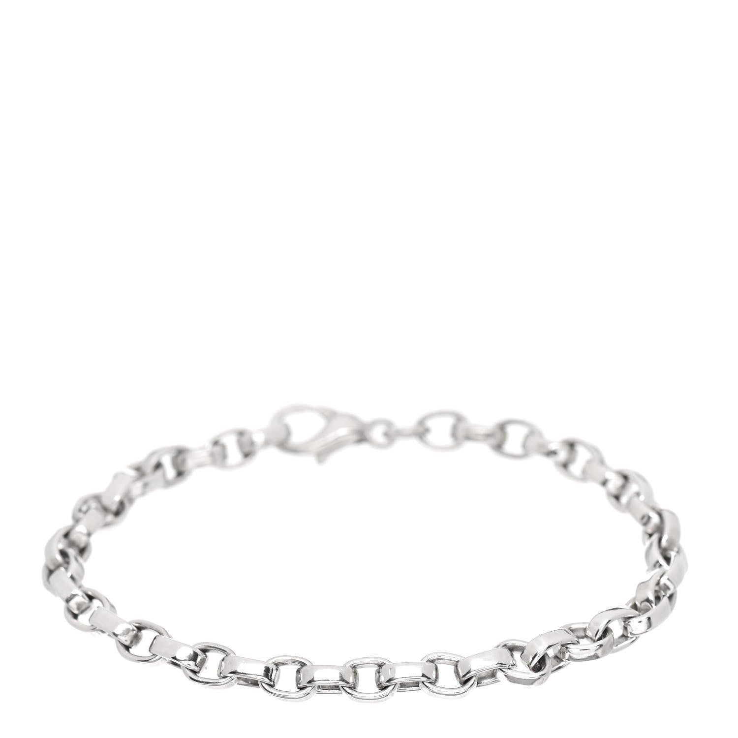 Tiffany Sterling Silver Chain Link Bracelet 1 of 4