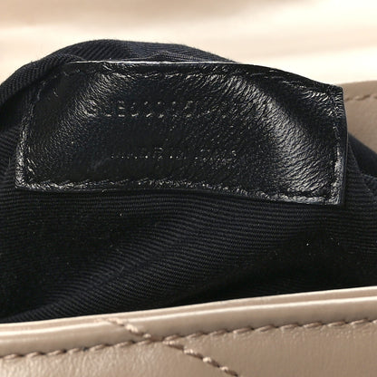 Saint Laurent Calfskin Y Quilted Monogram Toy Loulou Crossbody Bag Dark Beige 7 of 9