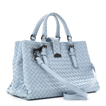 Bottega Veneta Nappa Intrecciato Small Roma Tote Topazio 3 of 10