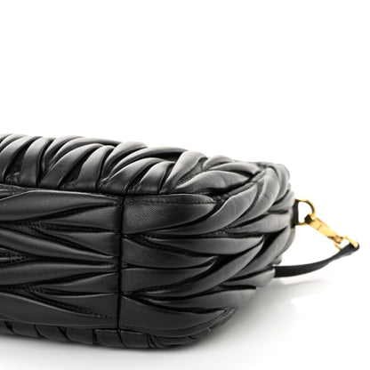 Miu Miu Nappa Matelasse Small Wander Hobo Black 8 of 8
